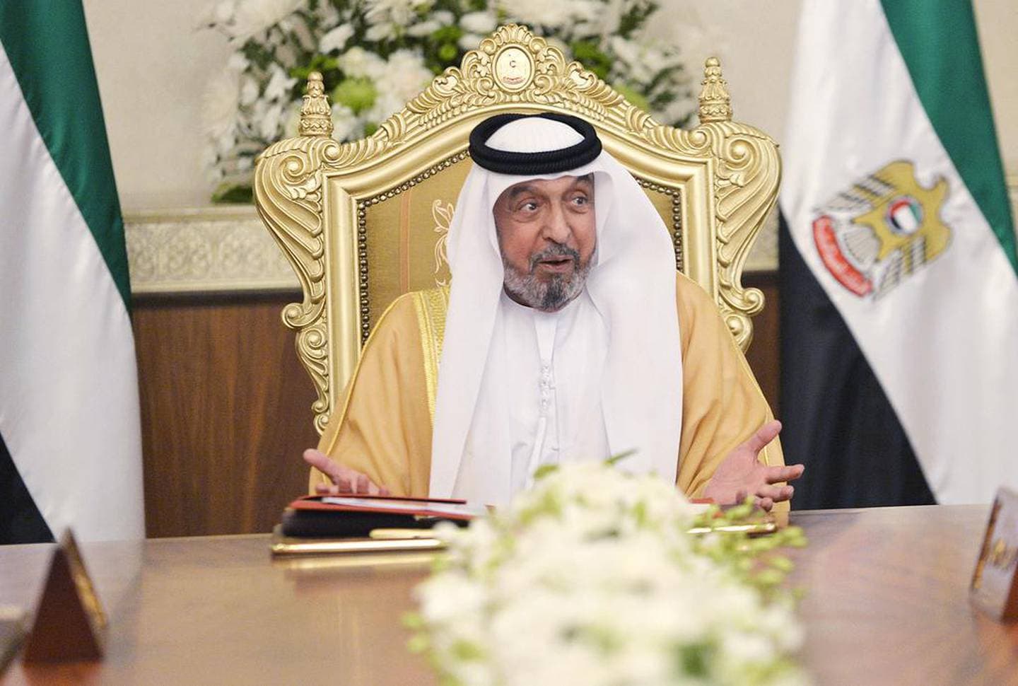 UAE President HH Sheikh Khalifa bin Zayed Al Nahyan/ copyright WAM