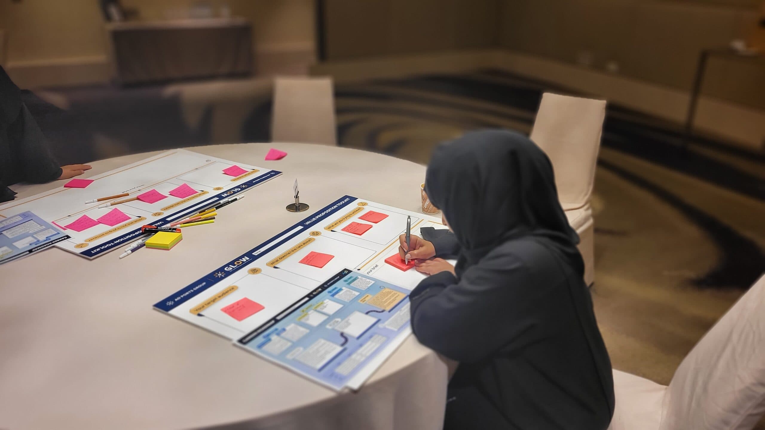 Emirati woman on AD Ports Group's GLOW accelerator