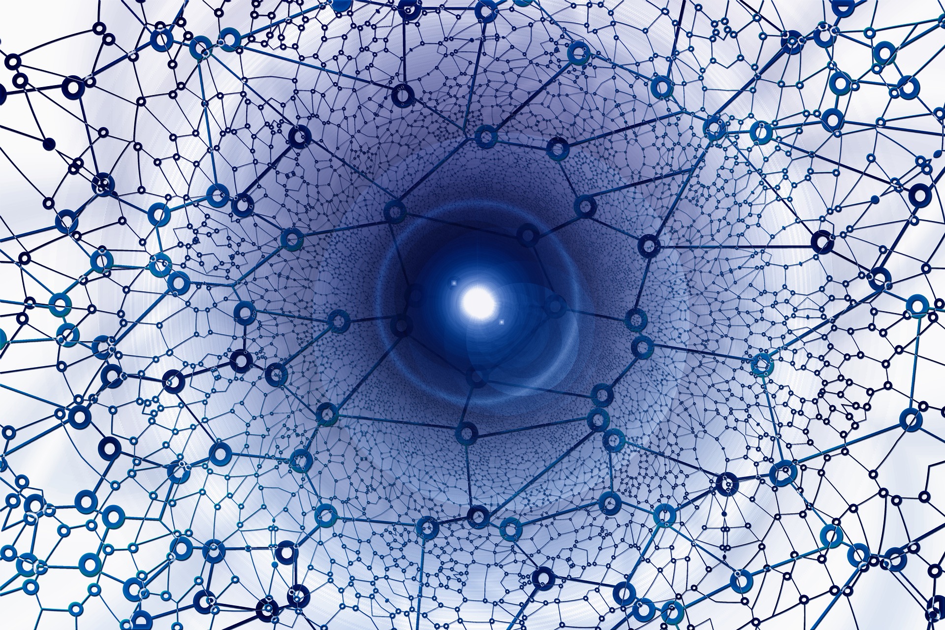 Abstract illustration of a network centred to a glowing orb. Image by Gerd Altmann from Pixabay|Quote from Mishal Kanoo, Chairman, The Kanoo Group: “The idea is to always try to find ways to make people feel that they are equal in terms of opportunity.